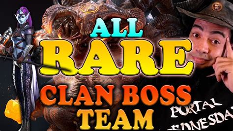 Raid clan boss teams - NO UNKILLABLE OR COUNTERATTACK! ULTRA NIGHTMARE CLAN BOSS! | Raid: Shadow LegendsClanboss consistently yields great rewards for players in Raid Shadow Legend...
